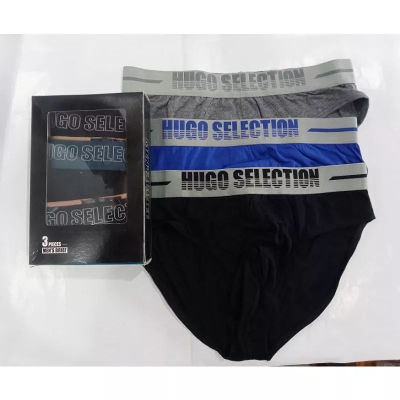 CELANA DALAM HUGO SPORT/SELECTION ORIGINAL PRIA DEWASA WARNA RANDOM