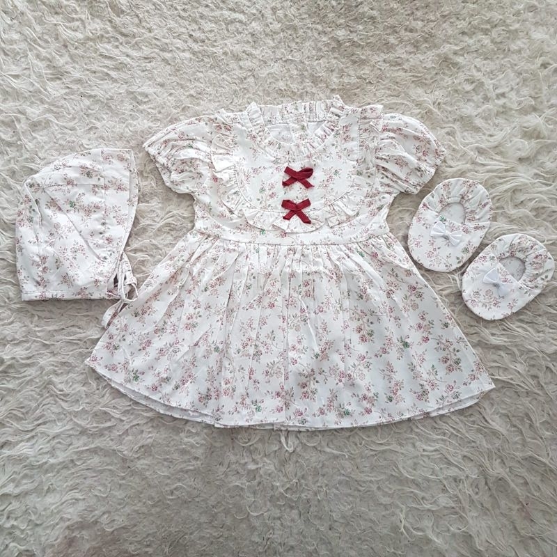 Baju Bayi Bonet Bayi Set