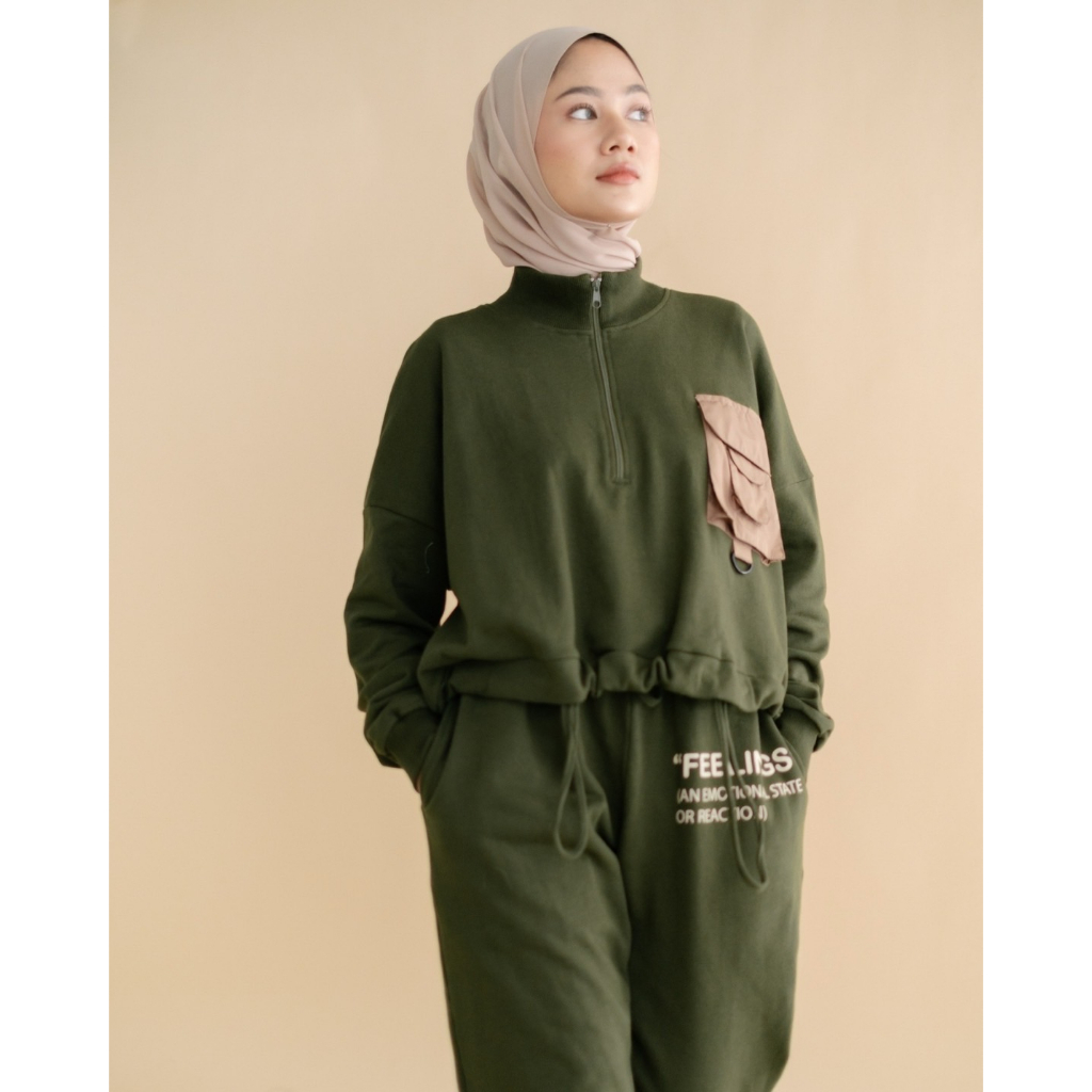 Myrubylicious JARET SWEATER  | SWEATER | SWEATER WANITA | SWEATER LENGAN PANJANG