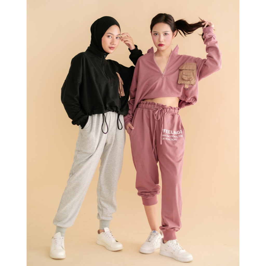 Myrubylicious JARET SWEATER  | SWEATER | SWEATER WANITA | SWEATER LENGAN PANJANG