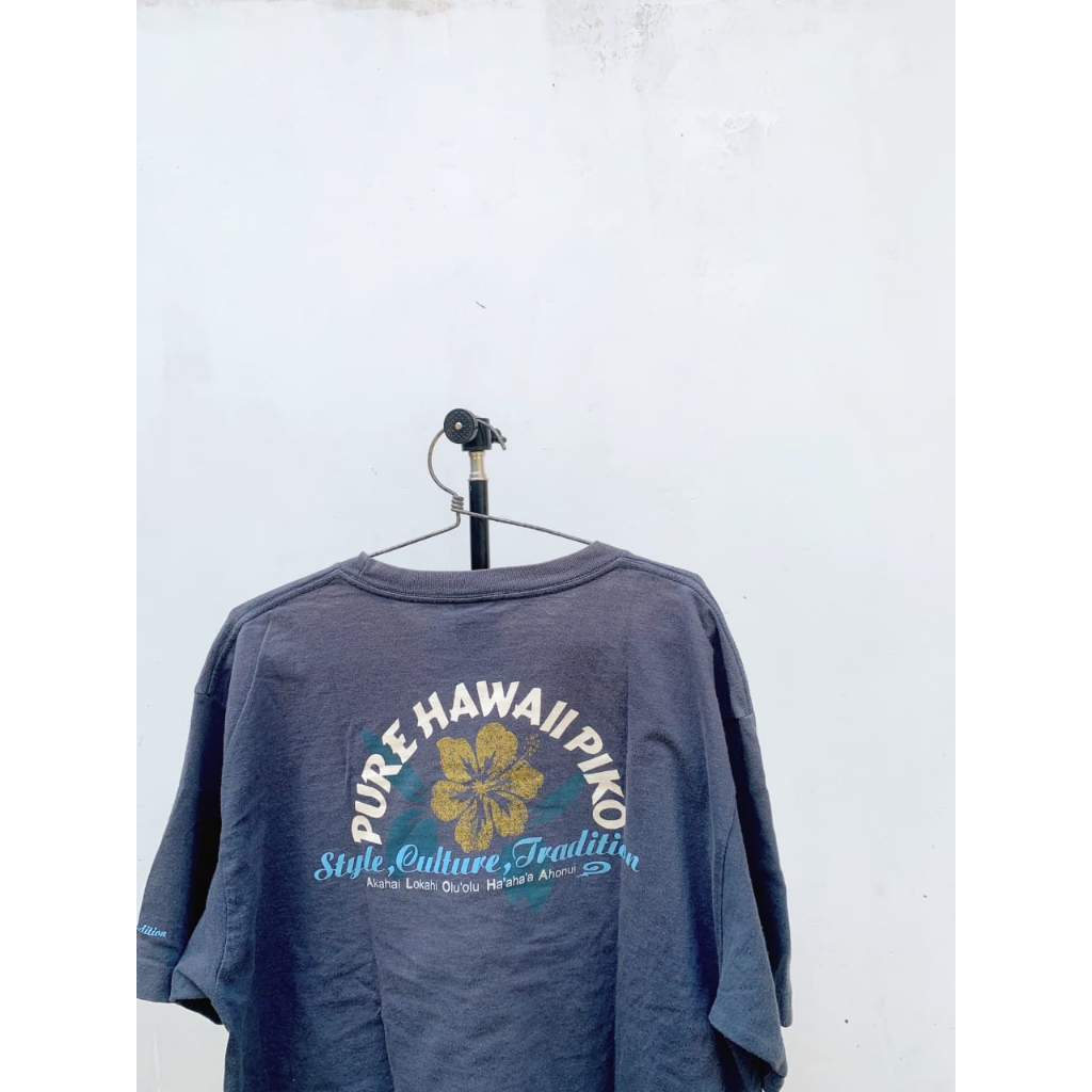 RAINY2020 VTG PURE HAWAIIAN PIKO | Kaos Vintage | Kaos Hawaii | Kaos Second | Kaos Art Vintage