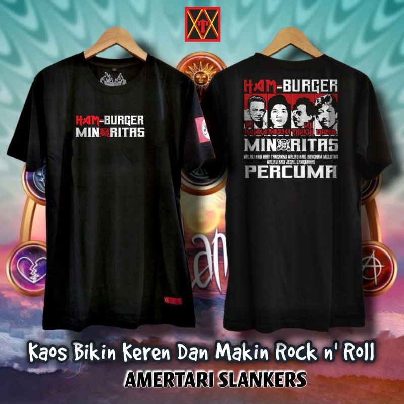SLANK MINORITAS NEW--BAJU SLANK-KAOS SLANK- 100%ORIGINAL AMERTARI_CLOTH_