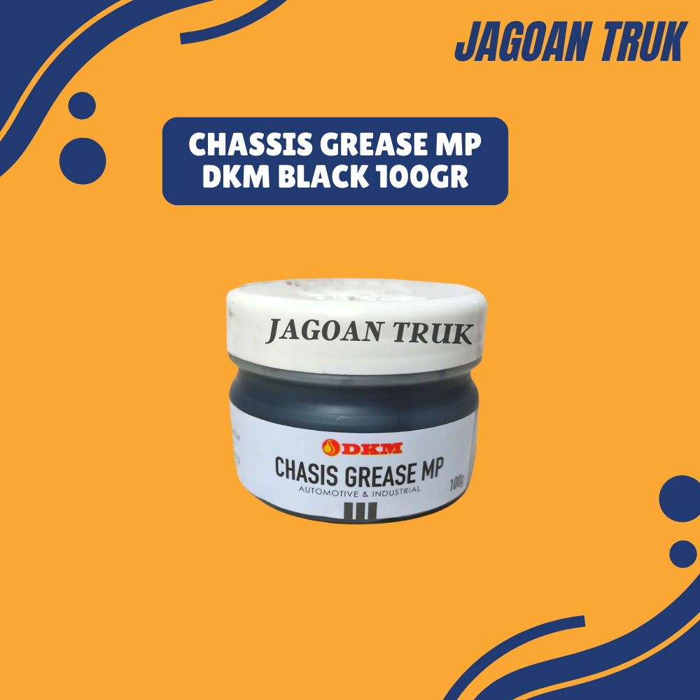 Grease DKM Hitam/Black MP/Gemuk Chasis/Grease DKM /Stemplet Black 100g