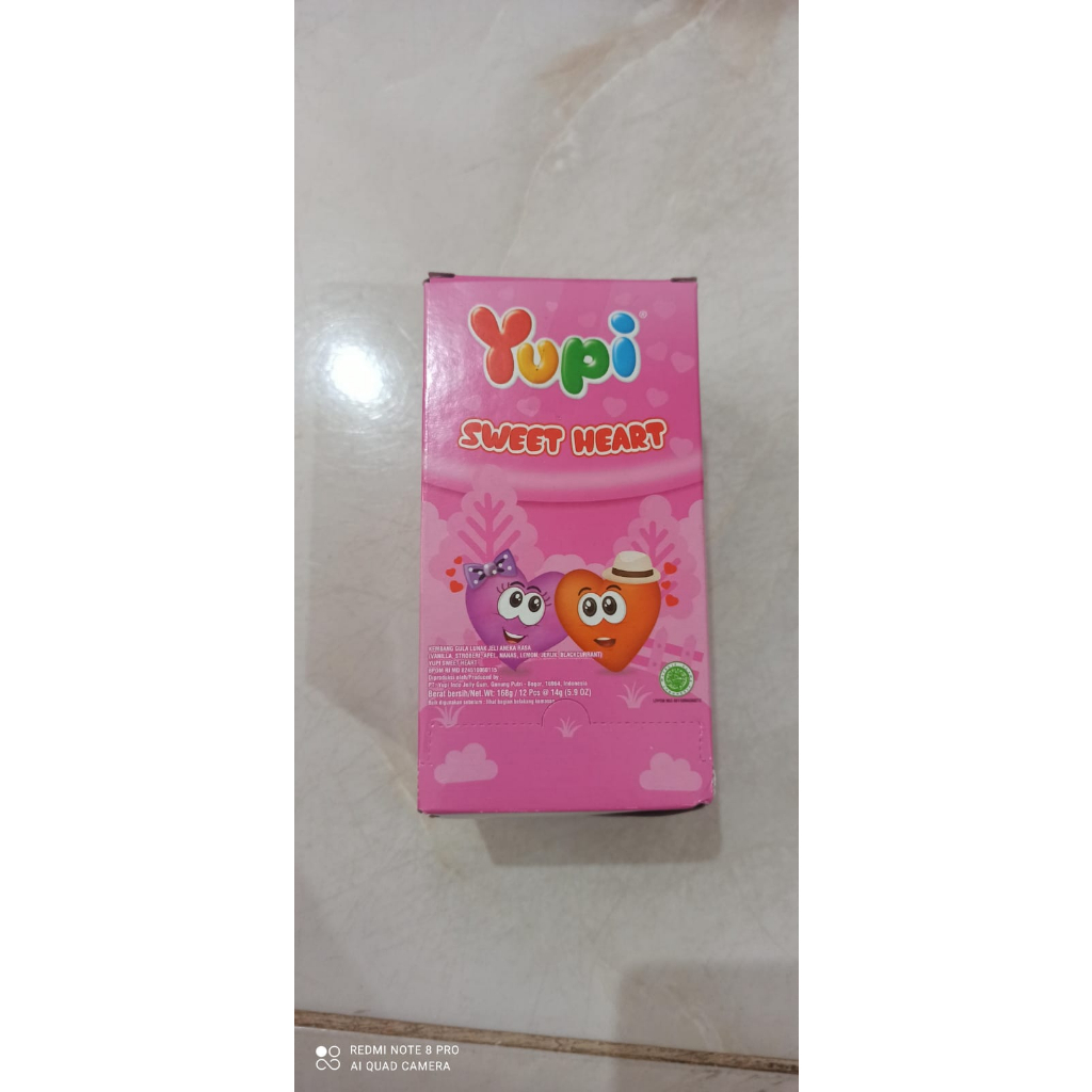 Yupi BOX Permen Jelly Gummy