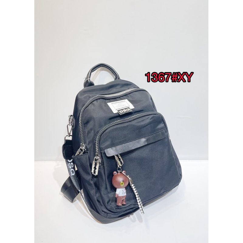 Tas Ransel Wanita Import DSQ Backpack Black Edition