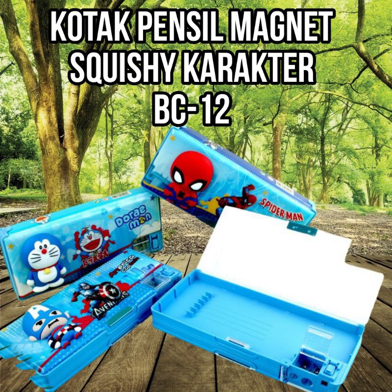 

Kotak Pensil Magnet Squishy Karakter / Tempat Pensil Unik BC-812