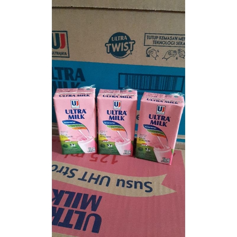 

susu uht ultra milk 125ml