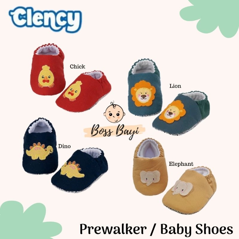 CLENCY Sepatu Bayi Kain / Prewalker Bayi