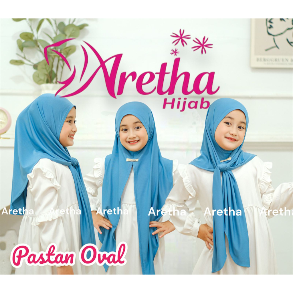 Arjuna PASHMINA OVAL / PASTAN OVAL ORI ARETHA HIJAB