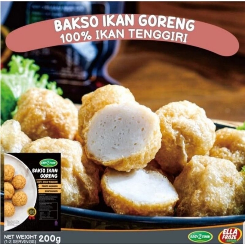 

Bakso Ikan Goreng 200gr