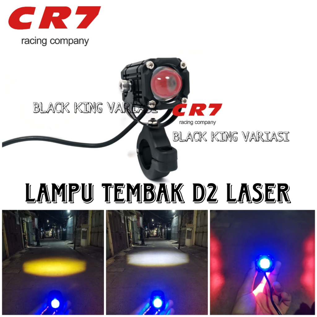 Lampu Tembak Laser SQL OWL 1 Mata Lampu Tembak Led 1 Mata CR7 Lampu Tembak Sorot Sql Plus Senja Sorot Led Laser