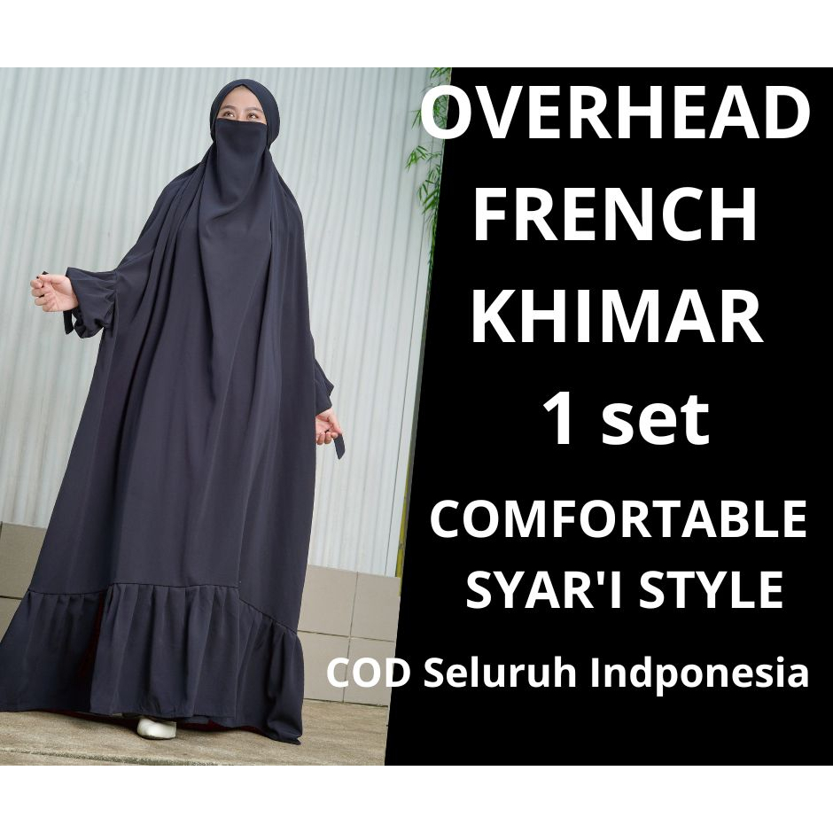 Overhead French Khimar