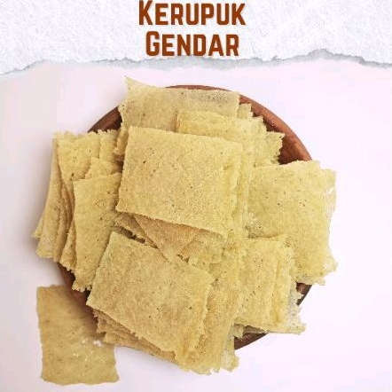 

Kerupuk Gendar Bawang 250 gram Kerupuk Anggrek Enak Gurih