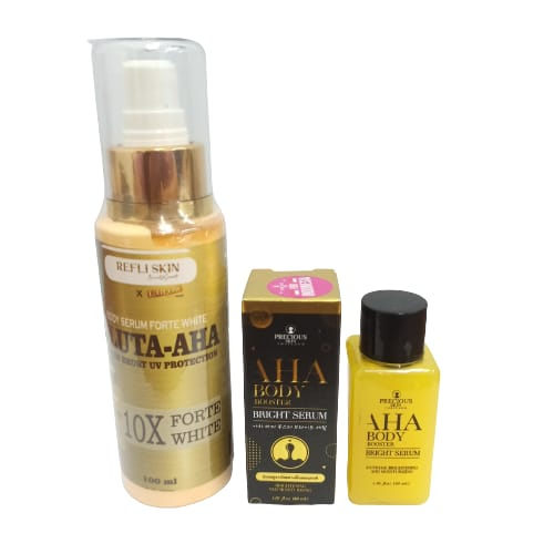 Refli Skin Body Serum + Body Serum AHA Precious / Body Care