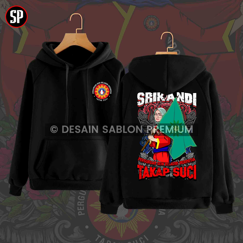 Hoodie Srikandi Tapak Suci Muhammadiyah Terbaru - Atasan Kaos Silat TS Tapak Suci