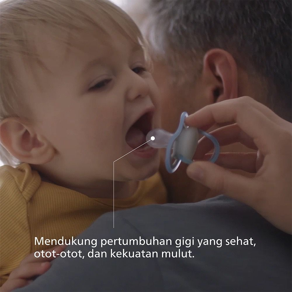 TERBARU !!! Philips Avent Ultra Air Night Time Soother 6-18 Months With Case (isi 2)  / Empeng Bayi / Pacifier / Dr browns / Glow in the dark / empeng anti tonggos