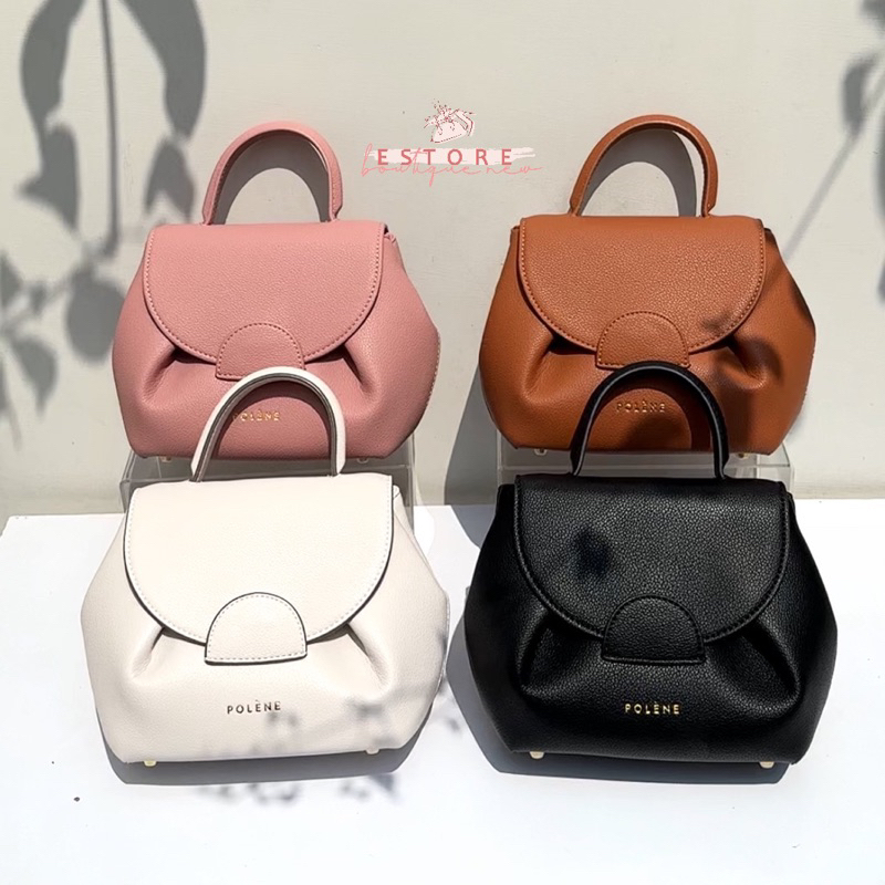 Tas Wanita Pol3n Texture Top Handle