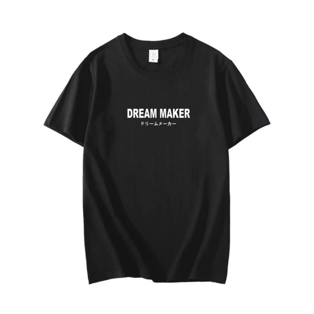 KAOS PRIA ATASAN BAJU KAOS PRIA LENGAN PENDEK BAJU KAOS LAKI LAKI KAOS OBLONG PRIA DREAM MAKER