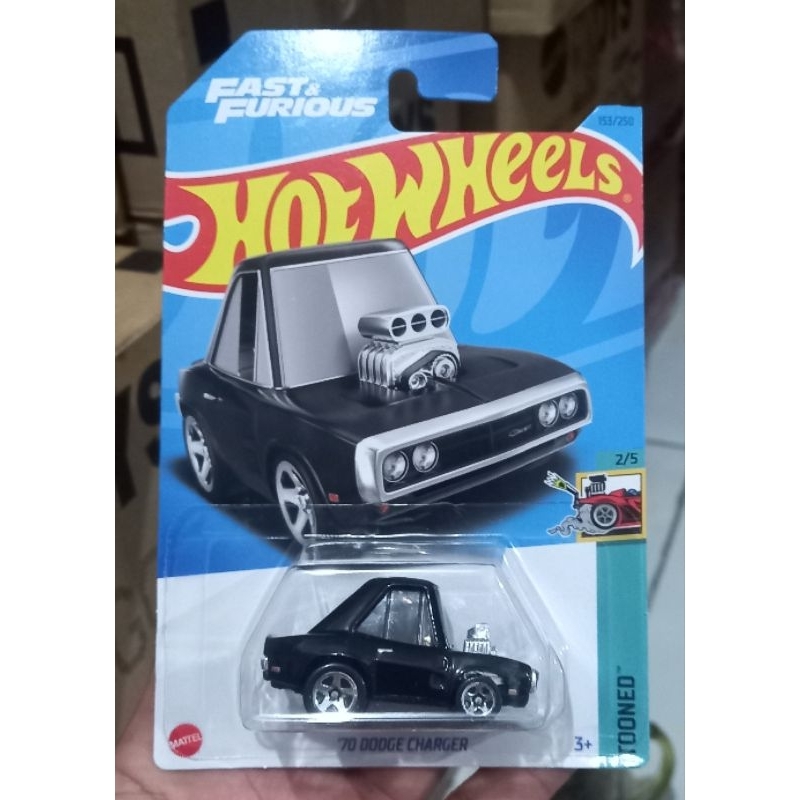hotwheels FAST &amp; FURIOUS 70 DODGE CHARGER HW TOONED
