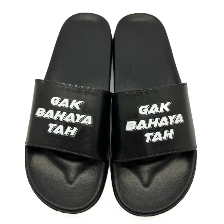 Sandal Slop Karet Pria Wanita GAK BAHAYA TAH Size 36-43