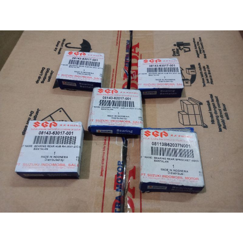 Original SGP Bering Roda Lahar Roda Suzuki Satria Fu Karbu Fu Fi Injeksi Laher Roda Depan belakang D