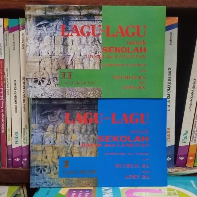 

Buku Lagu Wajib & Buku Lagu Rakyat / Buku Lagu-Lagu Untuk Sekolah Dasar Dan Lanjutan