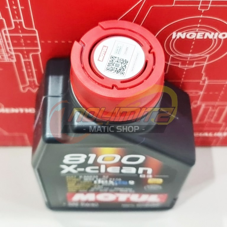 Oli Motul 8100 X-Clean 5W40 1L