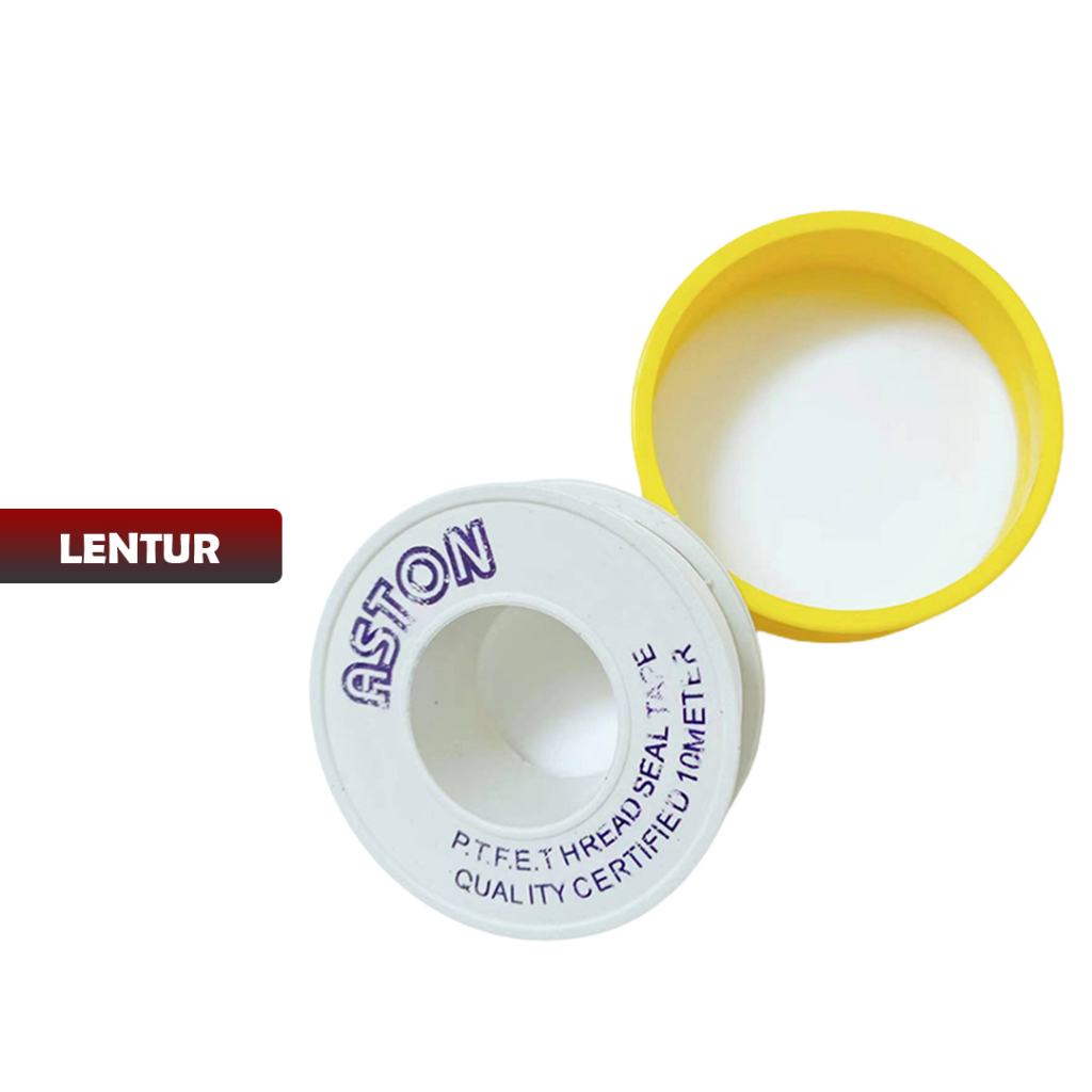 SEAL TAPE 12 x 0,075 MM x 10 METER ISOLASI PUTIH LENTUR - YOSINOGAWA