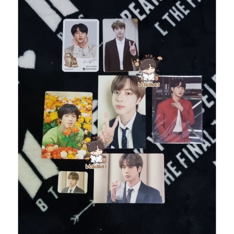PC Memo 18 Jin Minor Damage / PC Bodyfriend Jin / PC Merch Box 5 Jin Set / PC Jin Armykit 8th / MPC 