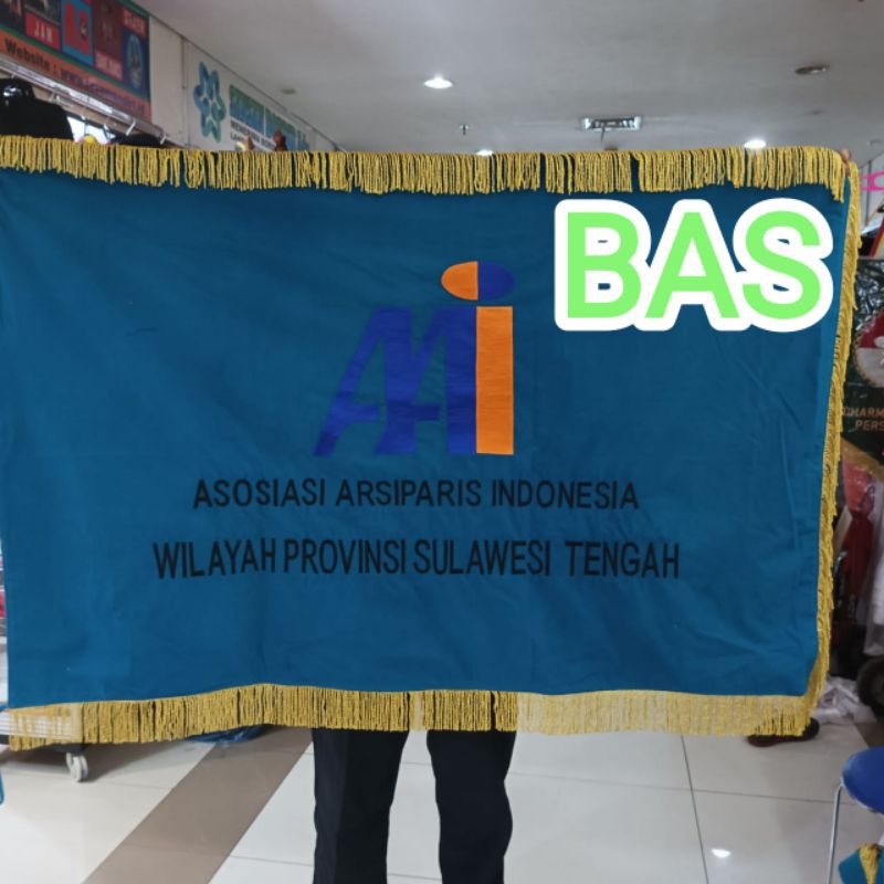 BENDERA PETAKA AAI/BENDERA CUSTOM/BENDERA BORDIR