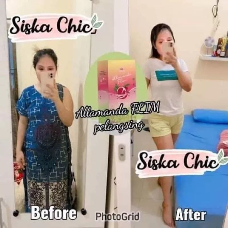 ALLAMANDA FLIM SERBUK PELANGSING PELUNTUR LEMAK HALAL BPOM | alamanda skin detox