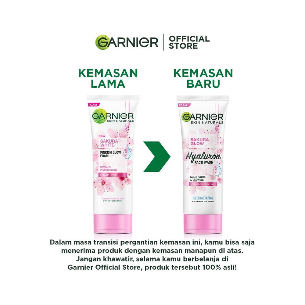 Garnier Hyaluron Sakura Facial Foam