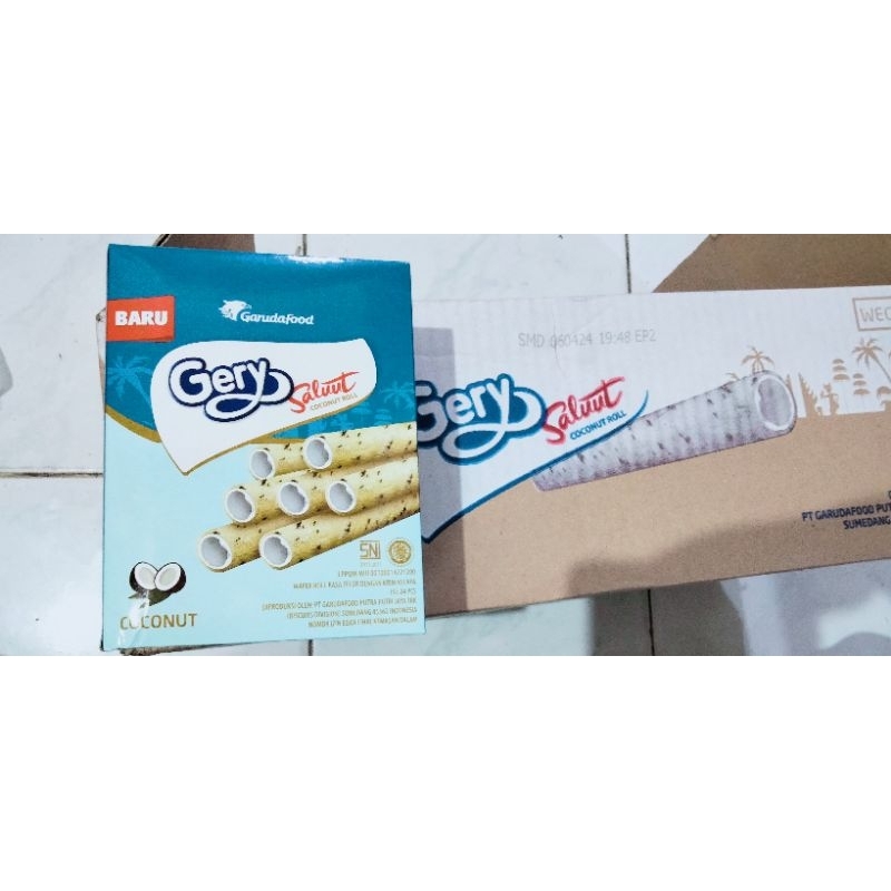 

Gery Chocolatos Coconut Roll 1 Box isi 24 pcs