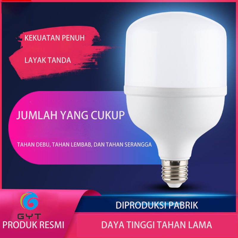 Lampu Led Bohlam Beta Vatalux Cahaya Putih Bohlam Jumbo Bergaransi 1 Tahun 40/60 Watt Besar