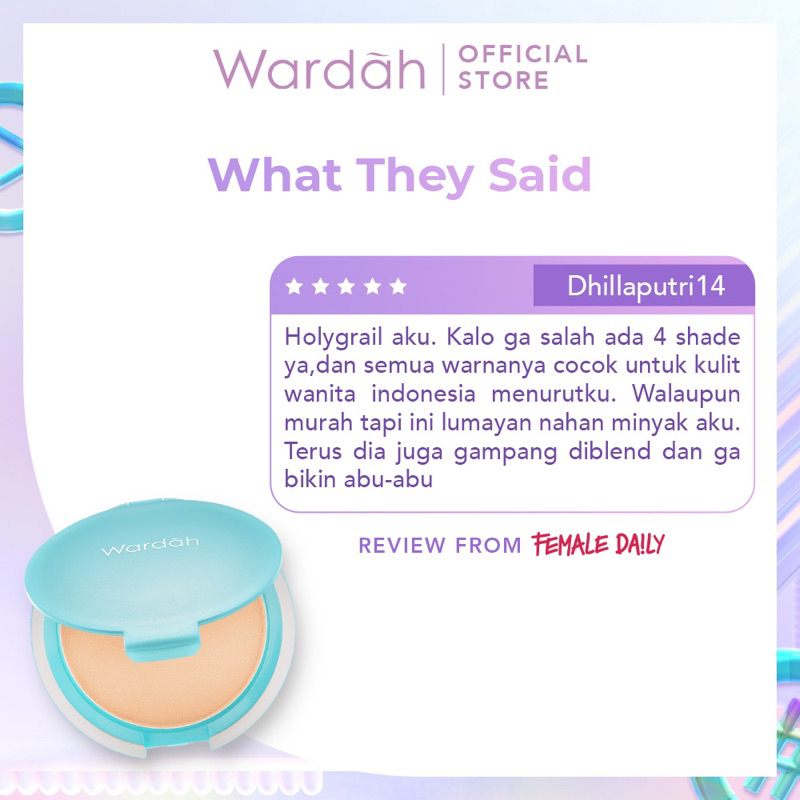 Wardah Everyday Two WAY Cake / Compact Powder REFILL