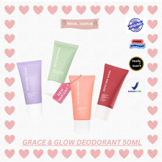 [MS][BPOM] GRACE AND GLOW DEODORANT 50ML BPOM | DEODORANT KETIAK