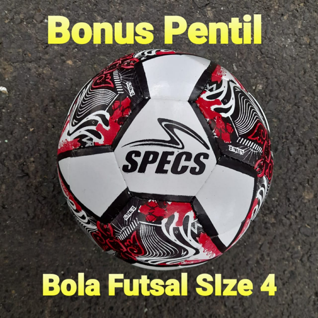 BOLA FUTSAL SIZE 4 / BOLA FUTSAL ANAK / BOLA MURAH BONUS PENTIL DAN JARING