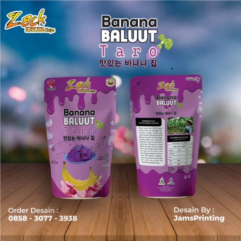 

Keripik Pisang Coklat Taro