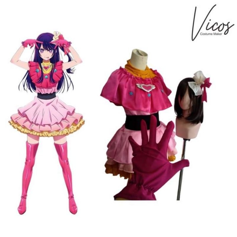 Kostum Cosplay Oshi no Ko - Ai Hoshino