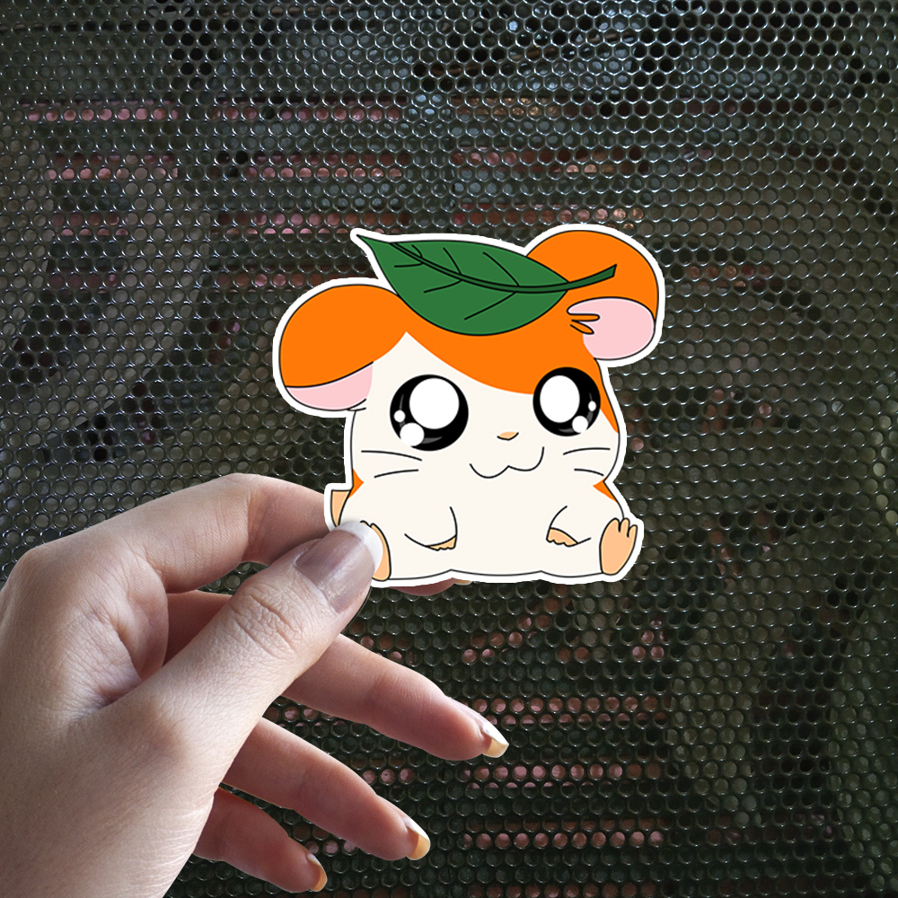 Sticker Decal Vinyl Tahan Air Hamtaro