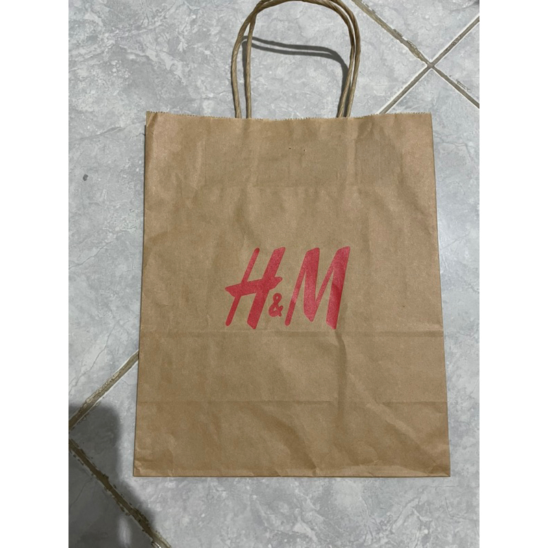 

paper bag HnM original