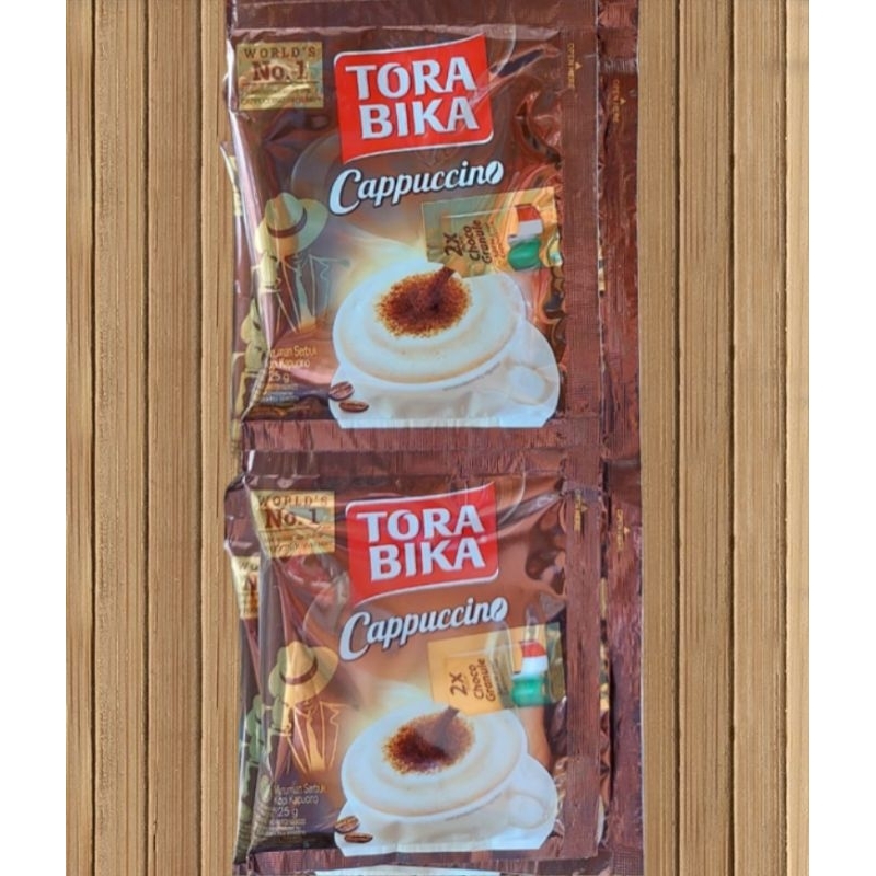 

Cappuccino Coffee Kopi Kapucino Torabika Rentengan Rencengan Isi 10 Sachet Pcs 25 Gr