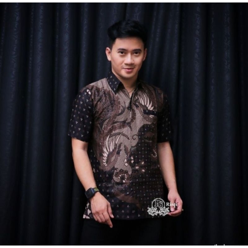 Kemeja Batik pria lengan pendek termurah