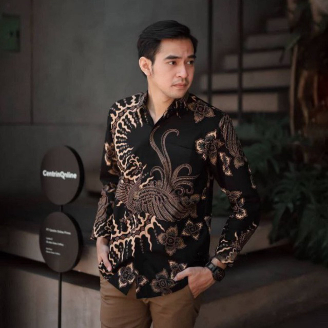 Kemeja Batik Pria Lengan Panjang Baju batik Kemeja Pria Premium Atasan Batik