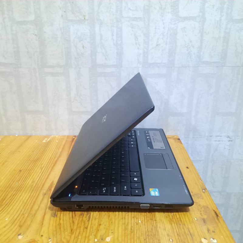 Laptop  Acer Aspire 4741 intel Cor i3 Ram 4GB HDD 320GB Layar 14 inch Windows 10 Siap pakai