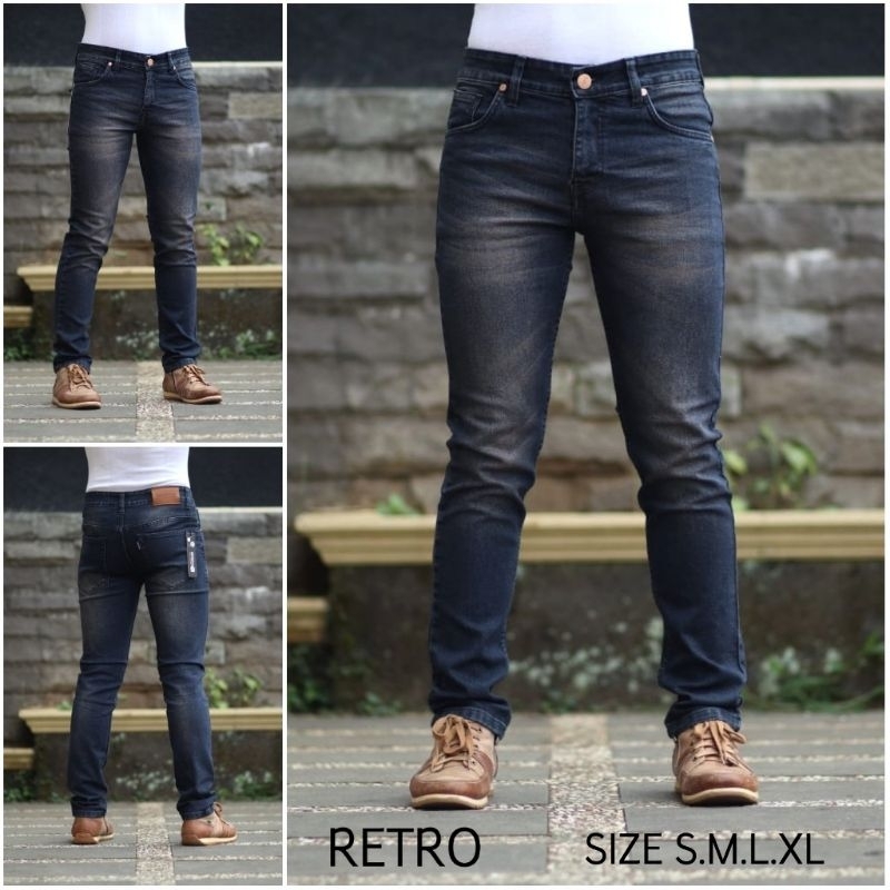 Celana Jeans Denim Black Jazz