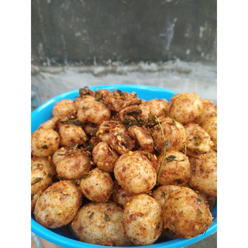 

Cimol Kering Daun Jeruk 1Kg