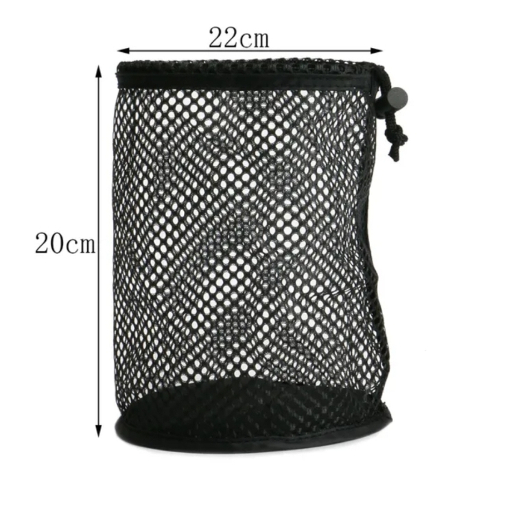 Tas keranjang bola golf untuk 20pc bola model bulat serut tas olahraga sporty keranjang bola