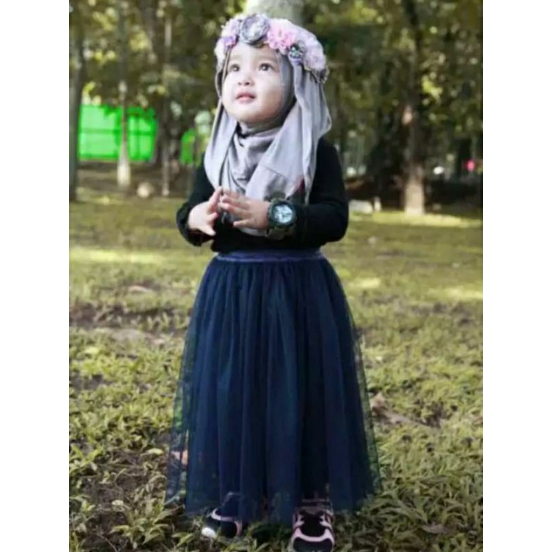 Rok tutu anak panjang premium