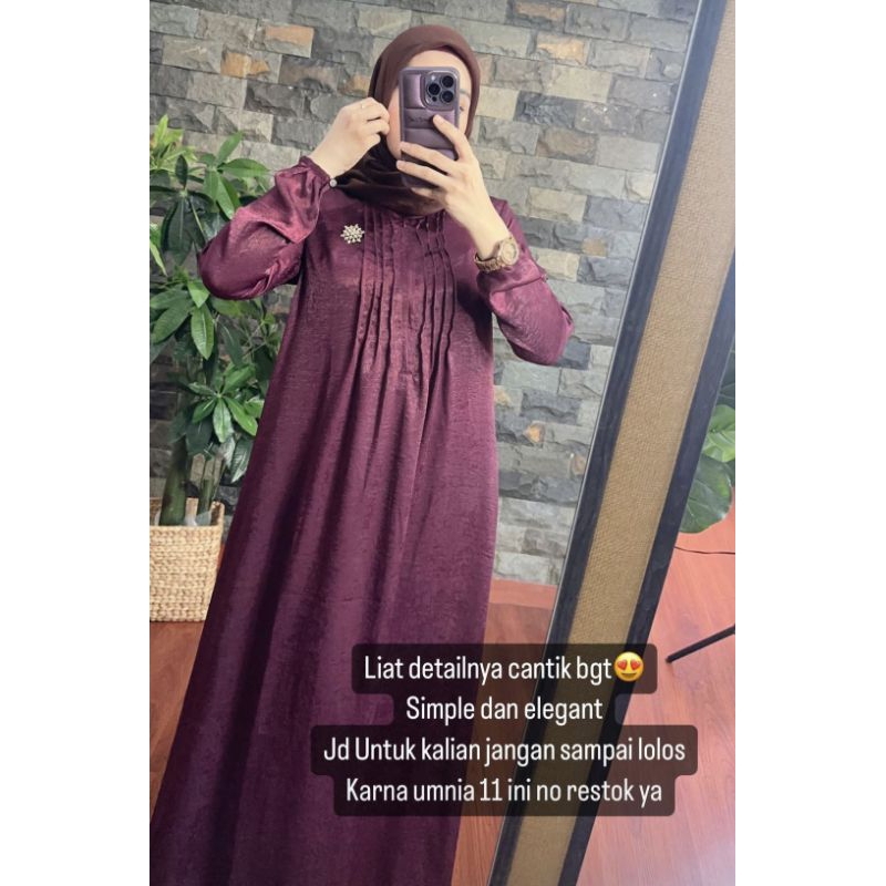 Raneem Dress Qiara2 Umnia11 JANNAT.ID SIAP KIRIM